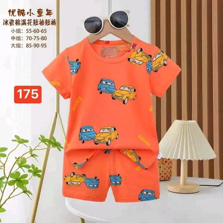 [Mẫu bảng 2 Trai 7-15kg 2025] Bộ cộc tay bé trai 7-15kg chất cotton xuất hàn Qc Cho Bé 6