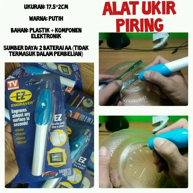ALAT UKIR PIRING MURAH