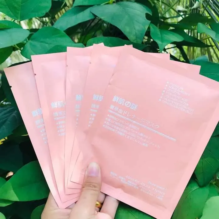 1 miếng mặt nạ nhau thai cừu Skincare Làm Đẹp Da Dưỡng Ẩm Da Dưỡng Da Mặt Mask 2