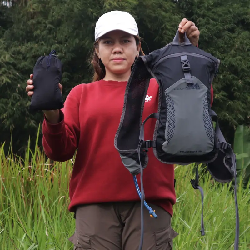 LEAFHOPPER HYDROPACK RYZEN 8 FOLDABLE TRAIL RUNNING DAN RANSEL TAS SEPEDA ULTRALIGHT 1