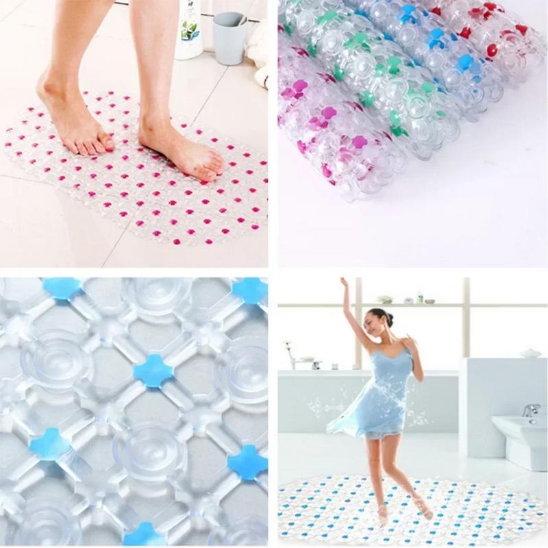 Product Introduction of Tikar Mandi Anti-gelincir PVC, Tikar Pancuran Lembut, Tikar Urut, dengan Cawan Penyedut, Tidak licin, Sesuai untuk Bilik Mandi dan Tab Mandi, Aksesori Bilik Mandi, 2025 8