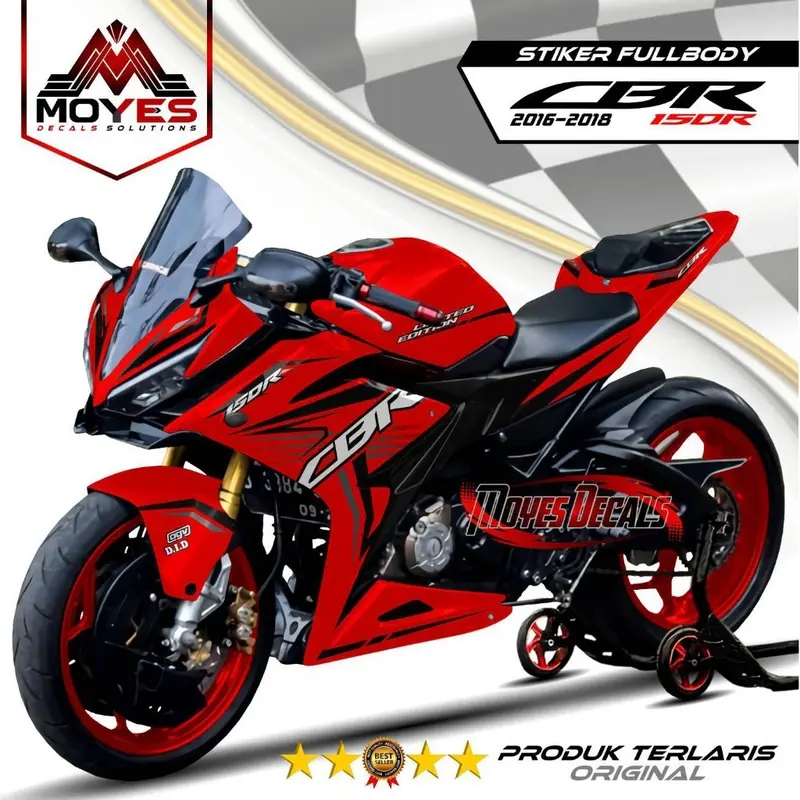 Decal CBR 150R 2016 Fullbody Dekal Stiker CBR150R Facelift 2017 2018 Fullbody 0