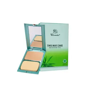 Claresta Two Way Cake Classic Natural dan Ivory Powder 2