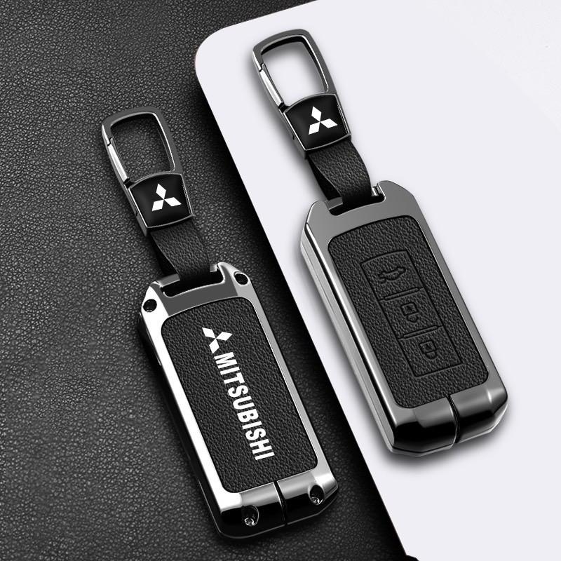 Ốp Mitsubishi Xpander, Outlander, Xforce, Attrage, Triton 1 Cầu Tự Động, Pajero, Montero, Mirage - Màu sắc đa dạng - Móc Khoá Hợp Kim Cao Cấp chìa op chiakhoasmartkey bocchi a 7