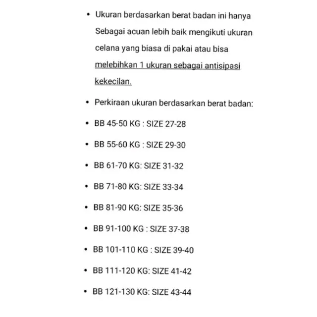 Celana Jeans Sobek Pria Standar Reguler Basic 27-38 Panjang 4