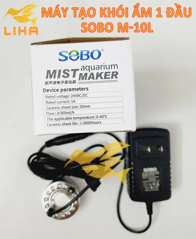 Máy Tạo Khói Sobo M-10L - Máy Phun Sương Tạo Ẩm Cho Bể Cá, Hòn Non Bộ, Hồ Cá Bán Cạn 2