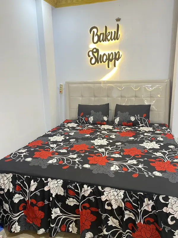 Sprei rumbai ukuran 180cmx200cmx tinggi seprei 20cm tinggi rumbai 40cm Seprai 5