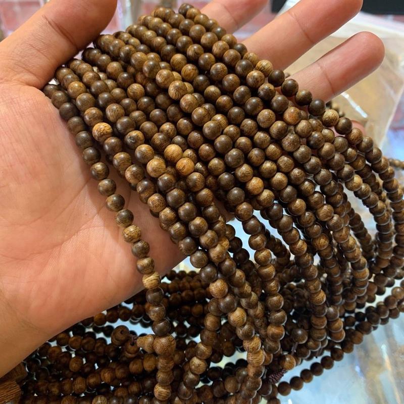  Vòng Trầm Hương Tốc Vườn 108 Hat - Mùi Thơm Tự Nhiên Nhẹ 