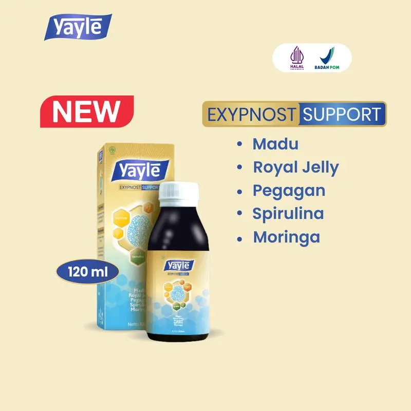 Yayle All Varian - 120ml & 200ml - Madu Vitamin Support tumbuh kembang si kecil Bayi & Balita 5