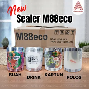 Cup Sealer M88 New Economis / Segel Gelas Praktis & Ekonomis untuk Usaha Minuman