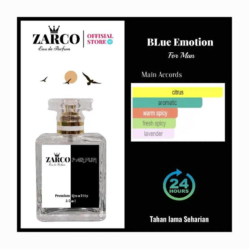 Zarco Parfum - Blue Emotion Premium Quality 2