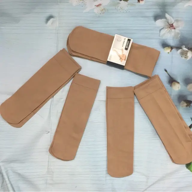 Combo 10 đôi tất da trơn dày dặn 0