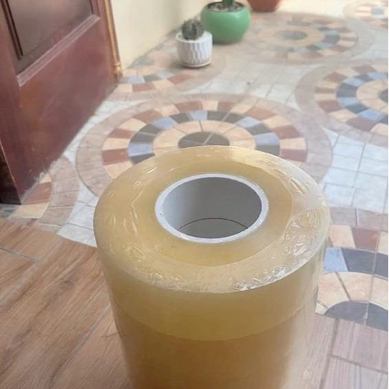 1 Cây ( 6 cuộn ) Băng keo Siêu To. Băng dính đóng gói tiết kiệm lõi mỏng. Băng dính đóng hàng giá xưởng - 4