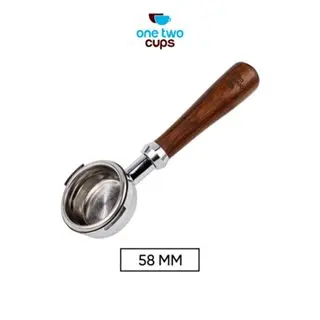 One Two Cups Handle Coffee Bottomless Portafilter 58mm - E61 0