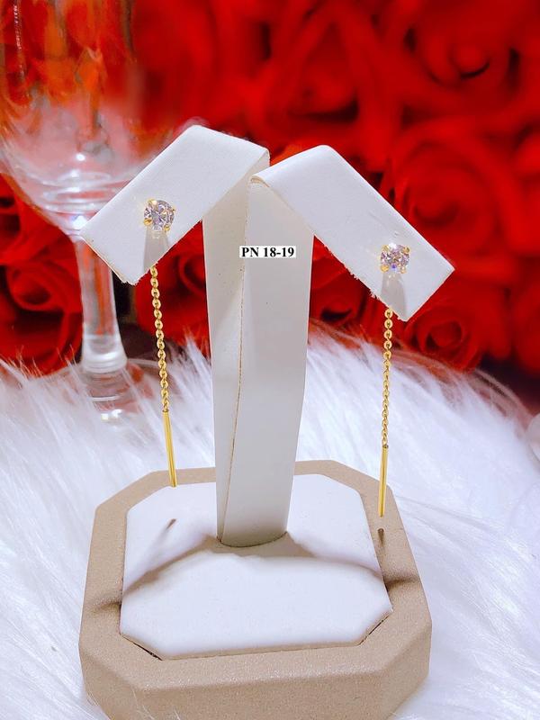 P.kiện bông tai tua rua dài xinh xắn bốn một sáu