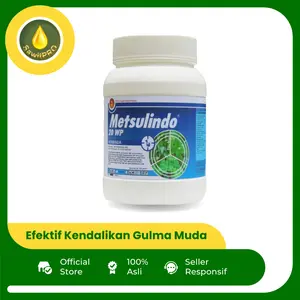 Herbisida Metsulindo 20 WP Ukuran 100 gr - Efektif kendalikan Gulma Muda