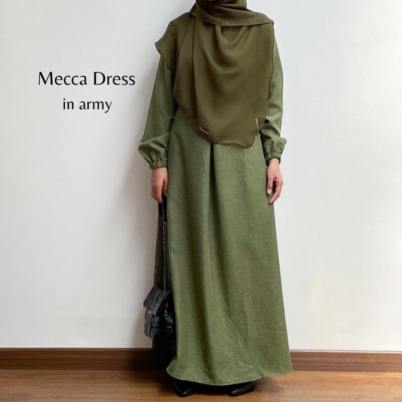 HAWACORNER MECCA DRESS GAMIS KATUN MADINAH Cantik Mewah Muslim Nyaman 3