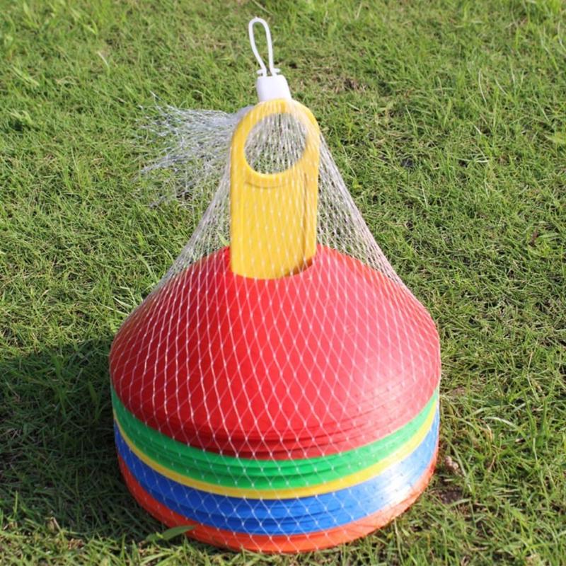 New Colorful Football Training Equipment Thickened Plastic Stand Soccer Training Markers Durable Football Game Disc Sport Training Accessories 5