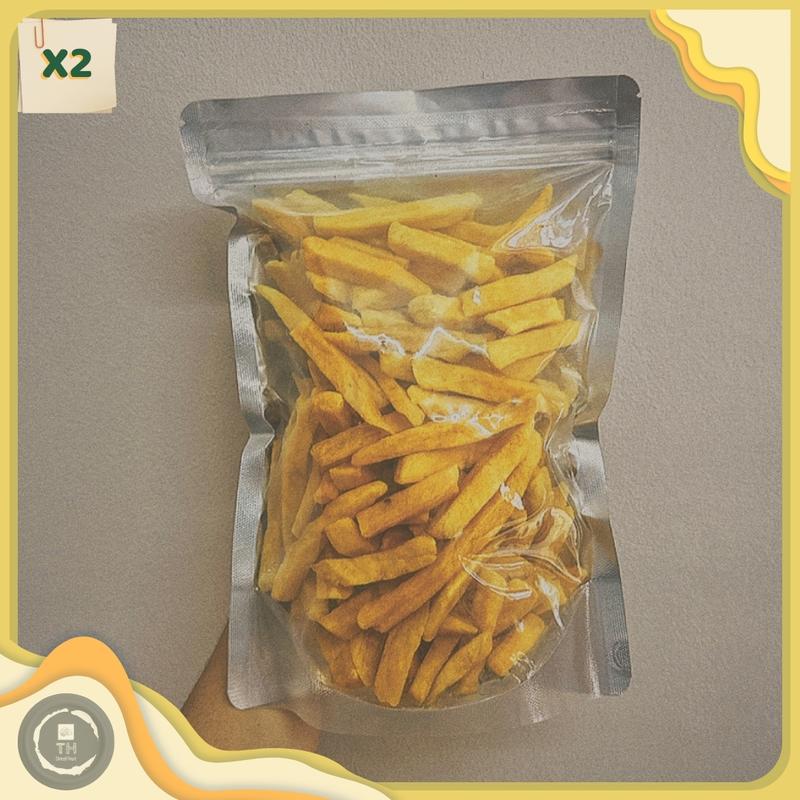 [1KG] Trái Cây Sấy MÍT VỤN - NGUYÊN, THẬP CẨM, CHUỐI, KHOAI LANG Tím/Vàng/Cam Ăn Vặt Thái Hòa - Hàng xuất khẩu giòn ngọt tự nhiên Ăn Vặt Snack Food 7
