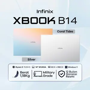 INFINIX XBOOK B14 RYZEN 5 7535HS 16GB 512GB W11 14.0 WUXGA IPS