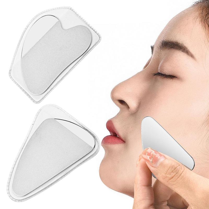 Neck Scraper Stainless Steel Gua Sha Scraper Massager For Face Neck Body Guasha ...