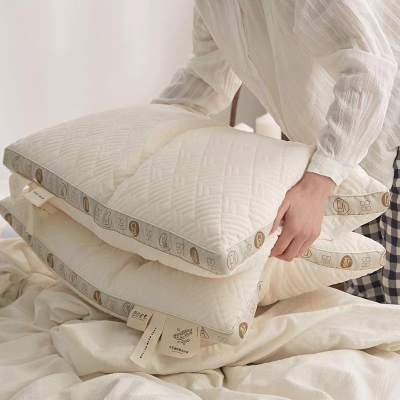 Ruột Gối Xuất Nhật tencel mần gạo loại 1 cao cấp , Ruột gối nhật bản sơ đậu nành chất liệu vải modal gỗ sồi kháng khuẩn 1