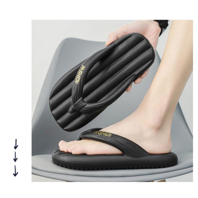 Product Introduction of Men Wear 2024 Hot Super Soft Thick Sole Anti-slip Anti-odor Lightweight Outdoor Home Clip-on Slippers 32