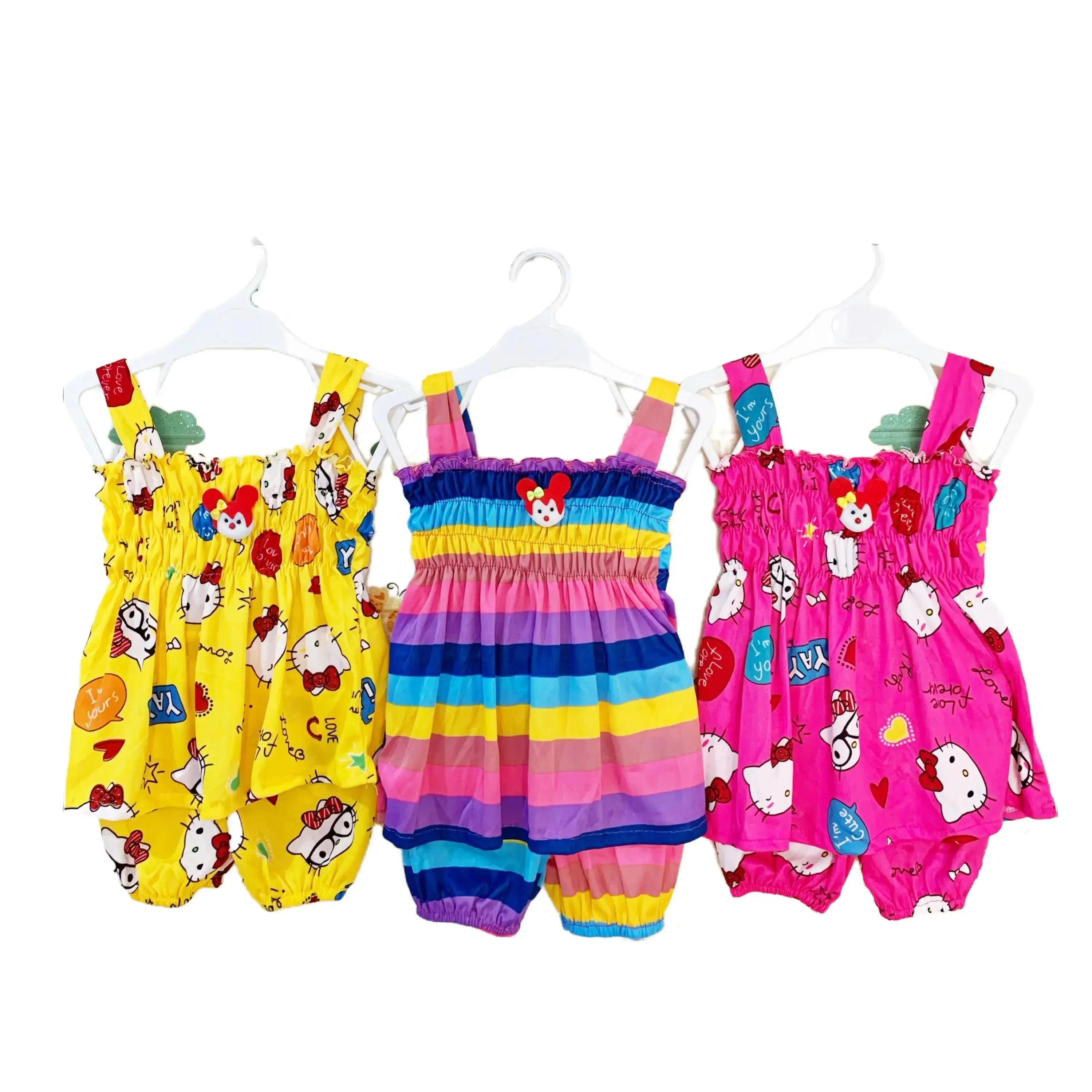 3 PASANG STELAN ZORAYA SABRINA TALI BAYI PEREMPUAN 0-12 BULAN/STELAN BAYI PEREMPUAN/BAJU SABRINA Cewek Parsel