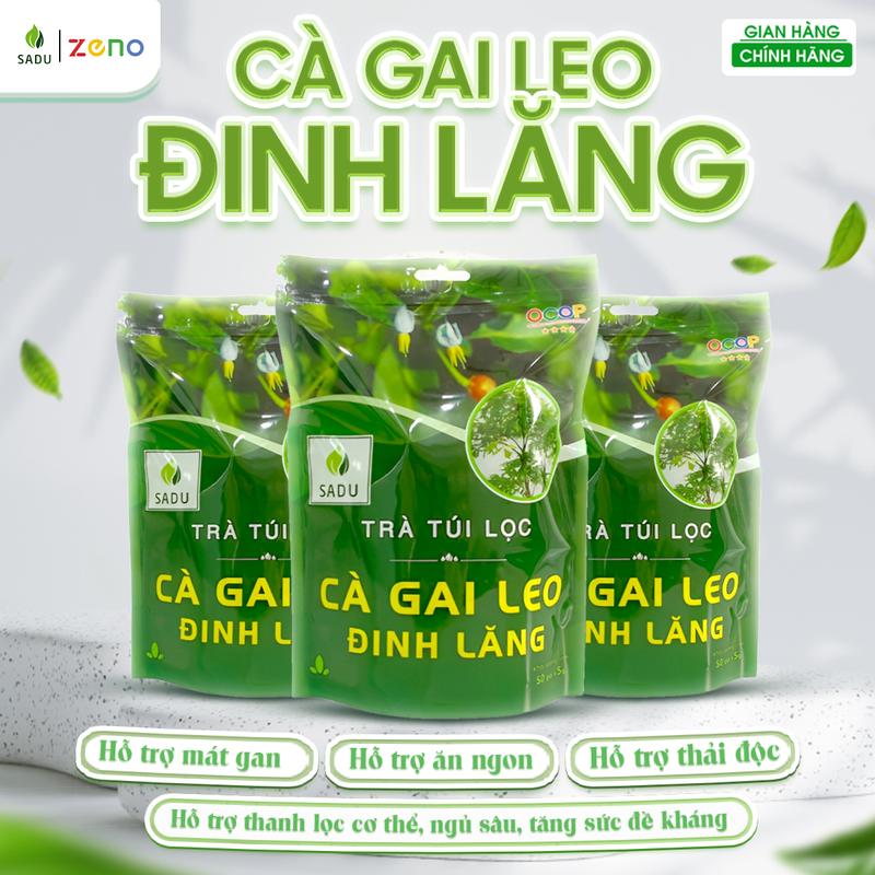 Trà Cà Gai Leo Đinh Lăng - Hỗ trợ cải thiện giấc ngủ ngon Chè Tea