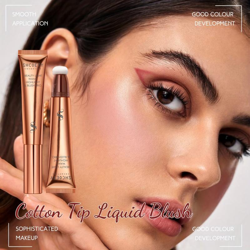 Product Introduction of A highlighter contour pen for highlighting and shaping facial contours - perfect for everyday use! 2