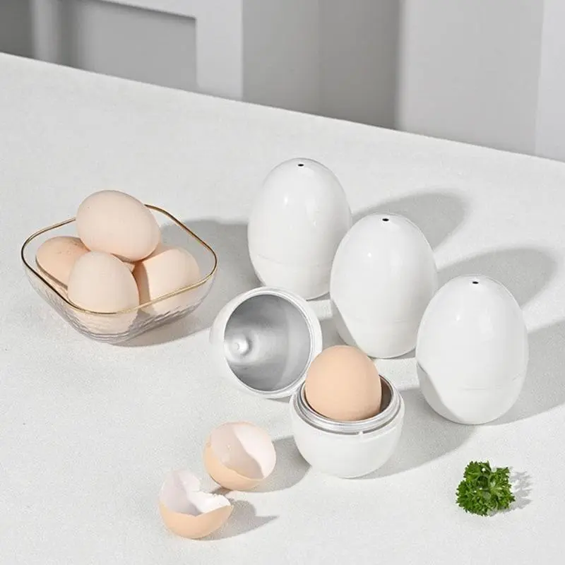 4 Eggs Capacity Microwave Egg Cooker, 1 Count Egg Steamer for Home Kitchen Gadgets