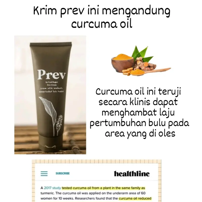 krim Prev (Penghambat Tumbuh Bulu) cool sugar wax Removal Wax 2