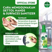 Gambar Dettol Hand Sanitizer Spray 2in1 Citrus Tea 50ml Bottle - Sanitizer Spray dari Aki Murah Jakarta Kota Tangerang Selatan 5 Tokopedia
