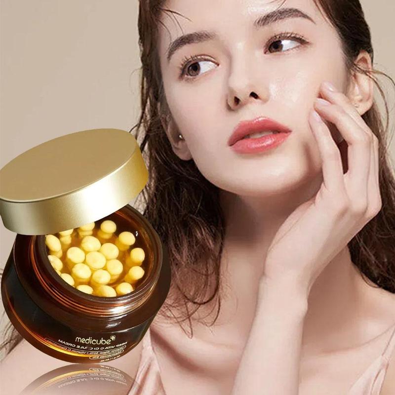 Product Introduction of Deep Vitamin C Boba Capsule Facial Moisturize Moisturizing 55g And Yellowing Capsule Removing W1M9 23