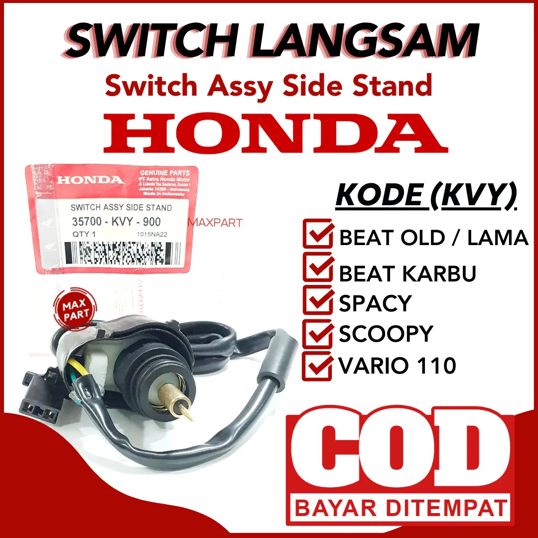SWITCH LANGSAM KVY SENSOR OTOMATIS CHOKE BEAT OLD LAMA SPACY SCOOPY VARIO 110 KARBU