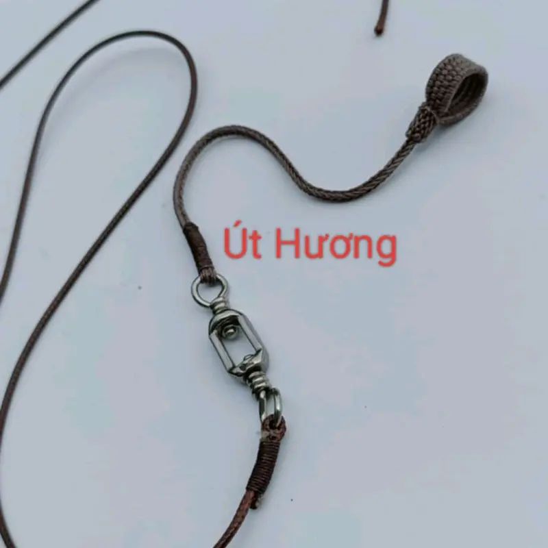 Xích chân gà siêu bền xoắn trâu dài, xích chân gà mồi 4