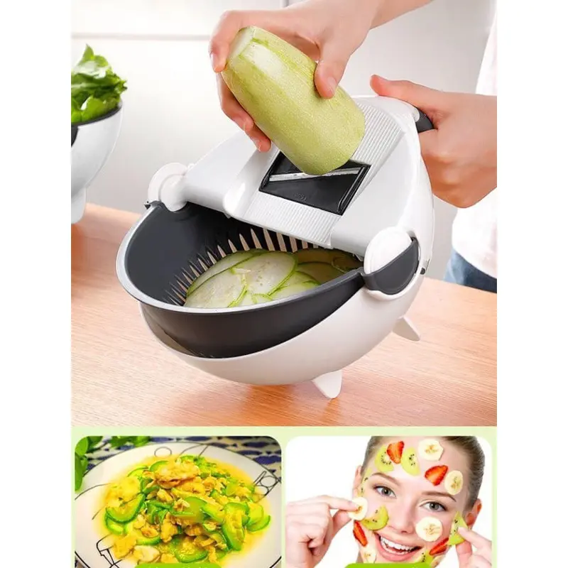 Bộ dụng cụ bào và cắt gọt rau củ quả đa năng 9 in 1 1