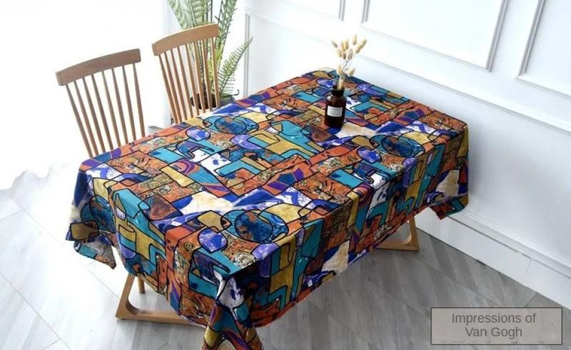 Product Introduction of Printed Bohemian Ethnic Fabric Cotton Linen By Meters for Dress Skirt Tablecloth Diy Sewing Vintage Cloth Breathable Soft Flower 15