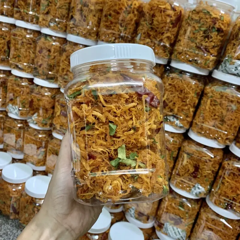 Khô Gà Lá Chanh, Khô gà bơ tỏi Loại 1 Siêu Ngon Hộp 500GR - Sản Phẩm Đạt Tiêu Chuẩn Vệ Sinh An Toàn Thực Phẩm khô  galachanh 7