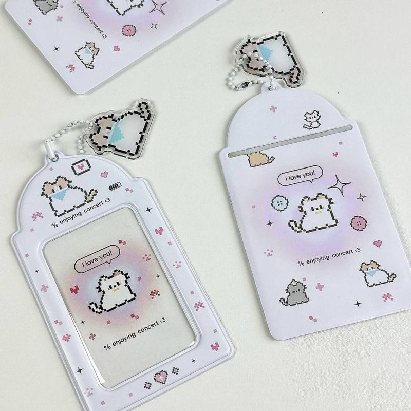 Product Introduction of uummi Kawaii 3 inch Decorative Photocard Holder Cartoon Waterproof ID Holders Y2K Photo Album Protective Sleeves 20