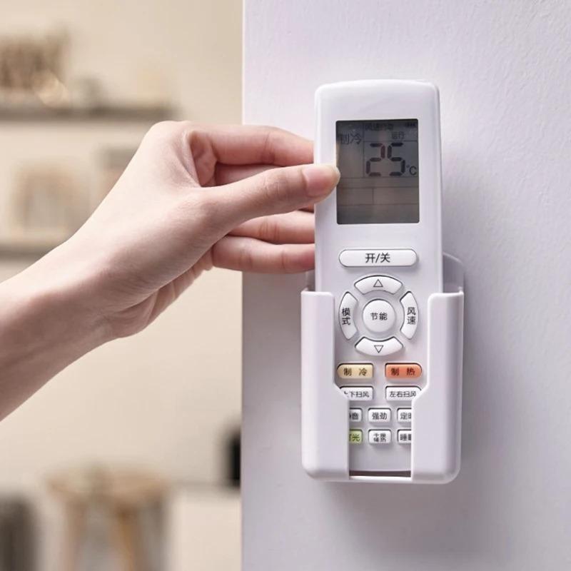 Giá Đỡ Điều Khiển Từ Xa, Thông Dụng, Giá Đỡ Sạc Điện Thoại, Giá Đỡ Điều Khiển Từ Xa Điều Hòa Không Khí, Giá Chân Đế Kệ Treo Tường 3