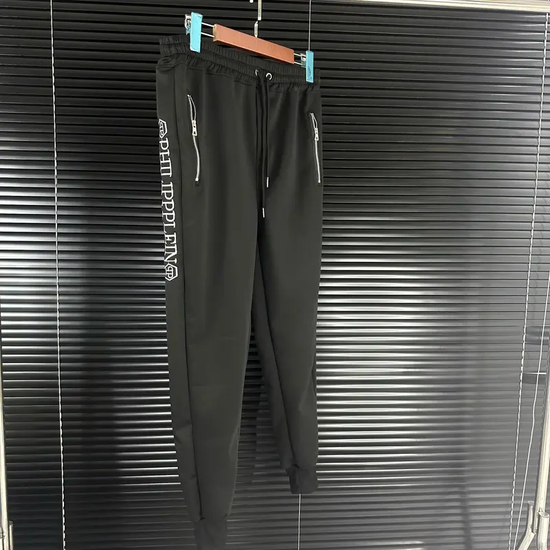 Quần Jogger Umi Phối Da + Quần Nỉ Trơn Phii Lippp, Có Khoá Chất Co Dãn 2