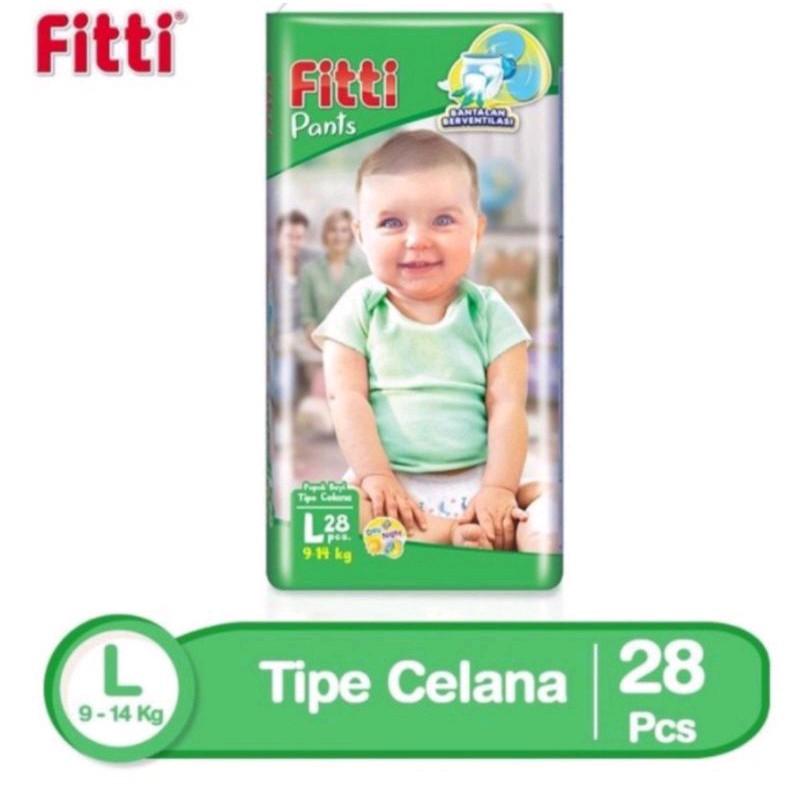 Fitti Pants S40 M32 L28 XL26 Diapers Popok Bayi 3