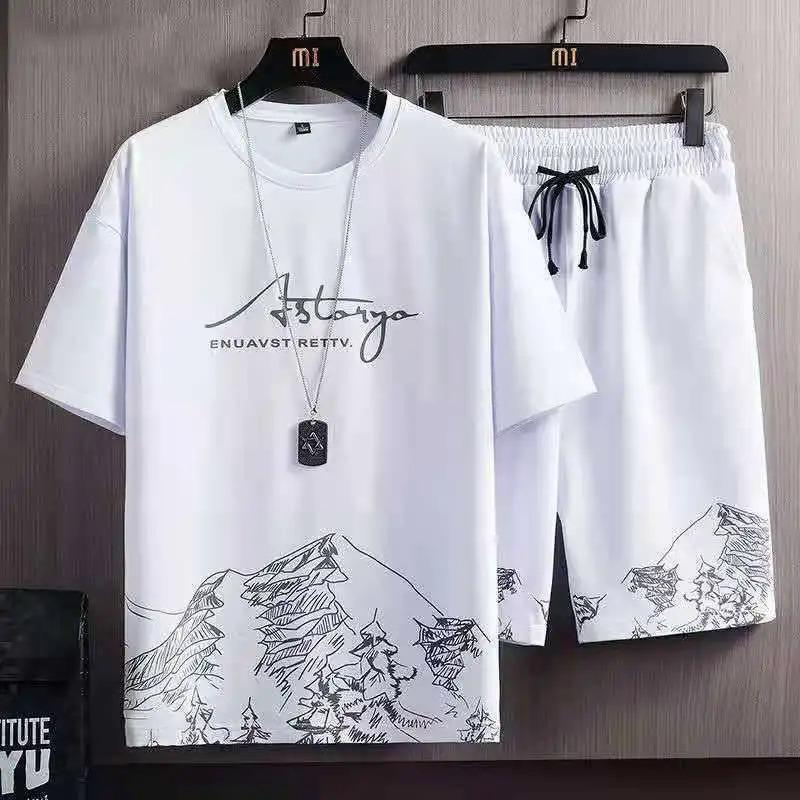 Product Introduction of Okamoto summer short sleeve T-shirt men casual short sleeve ice silk T-shirt two-piece T-shirt men T shirt men short-sleeved shirt male short 2