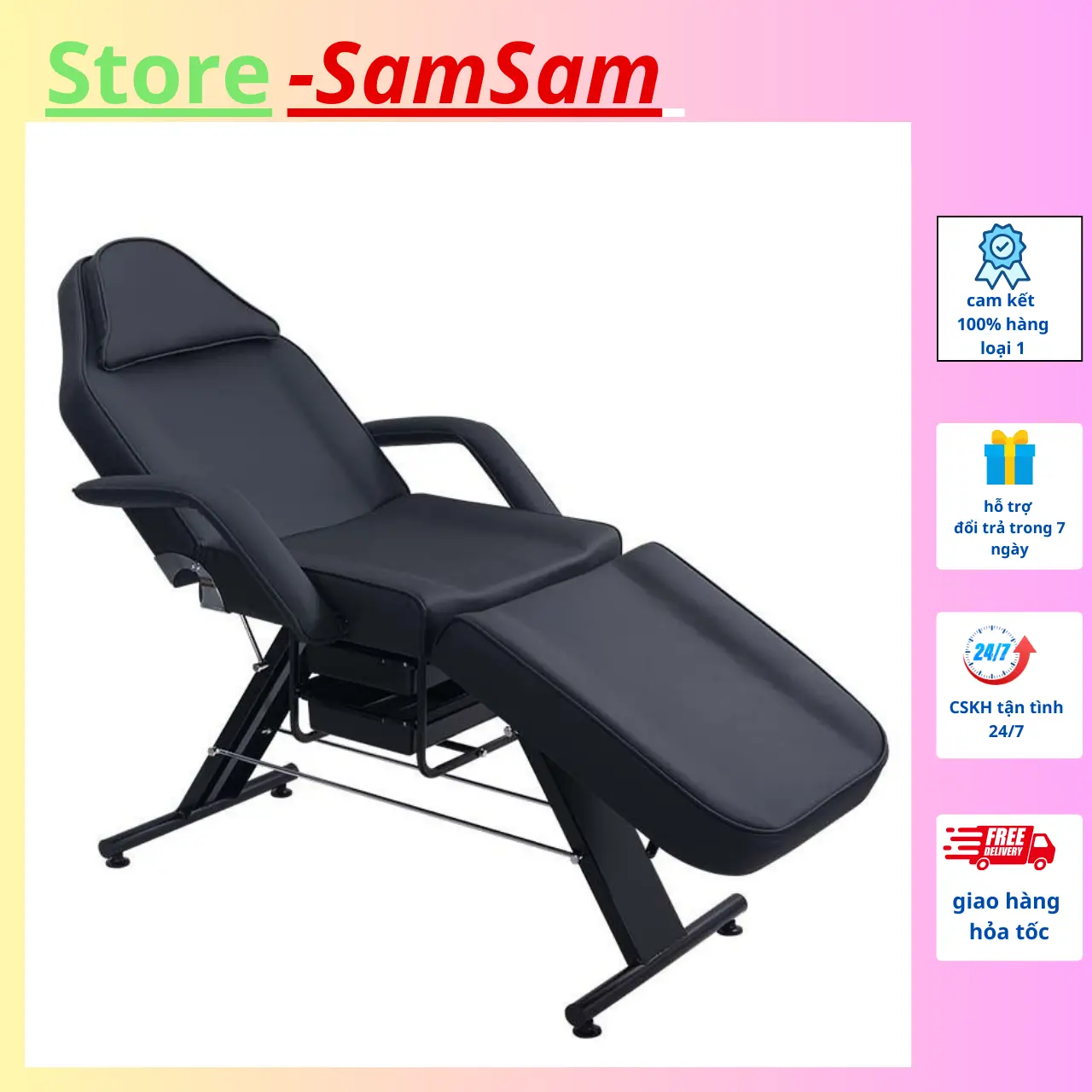 Giường tiêm filler, giường phun xăm, giường spa nhập khẩu loại tốt SPA - TMV Bảo Hành 6 Tháng tattoochair ghe ngo  salon giường  nối mi giường mát xa toàn thân