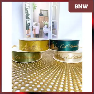 [COD] BUYNOW - PTA10 LEBARAN IDUL FITRI Pita Kado 2,5cm 20 YARD / Pita Dekorasi Buket