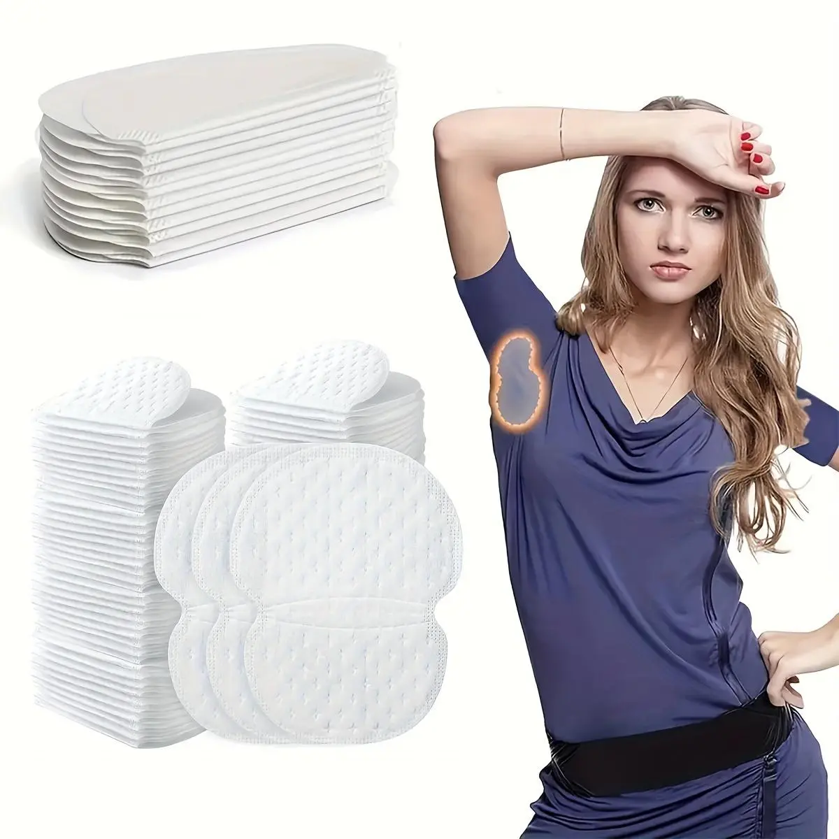 Underarm Sweat Pad, Invisible Underarm Sweat Pad, Breathable Comfortable Sports Pad, Sports Accessories for Women & Men, Body Care