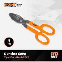 Gambar HIOSHI /Gunting Seng USA/Serbaguna/Baja Ringan/Seng/Aluminium/Galvalum/Tin snips/8, 10, 12 Inch - HD - 8 Inch dari HioshiToolsOfficial Kota Surabaya 3 Tokopedia