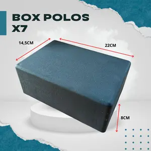 Box Polos X7 Bahan Plastik Hitam - Cocok untuk Proyek Elektronik dan DIY