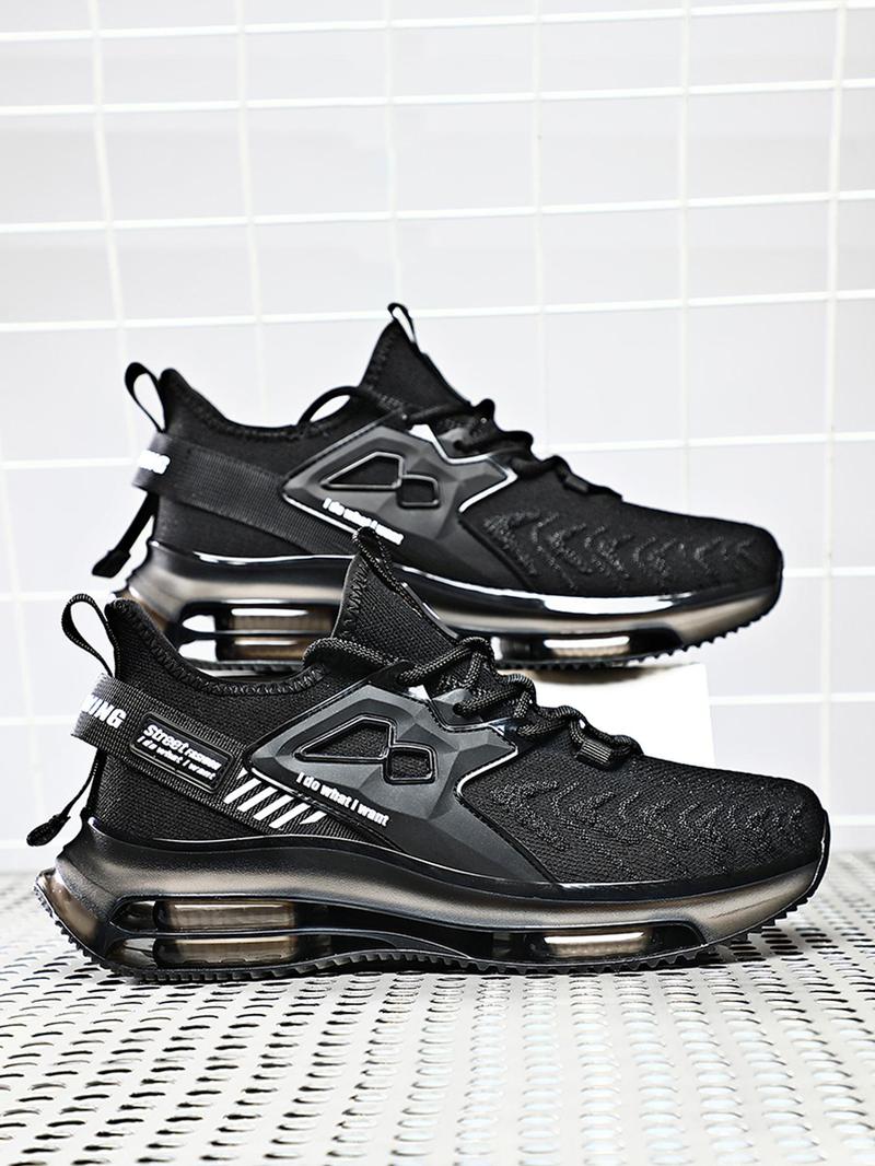 Product Introduction of Men's Fashionable Lace Up Low Top Sneakers, Casual Comfortable Sports Running Shoes, Trendy All-match Sneakers for Daily Wear 12